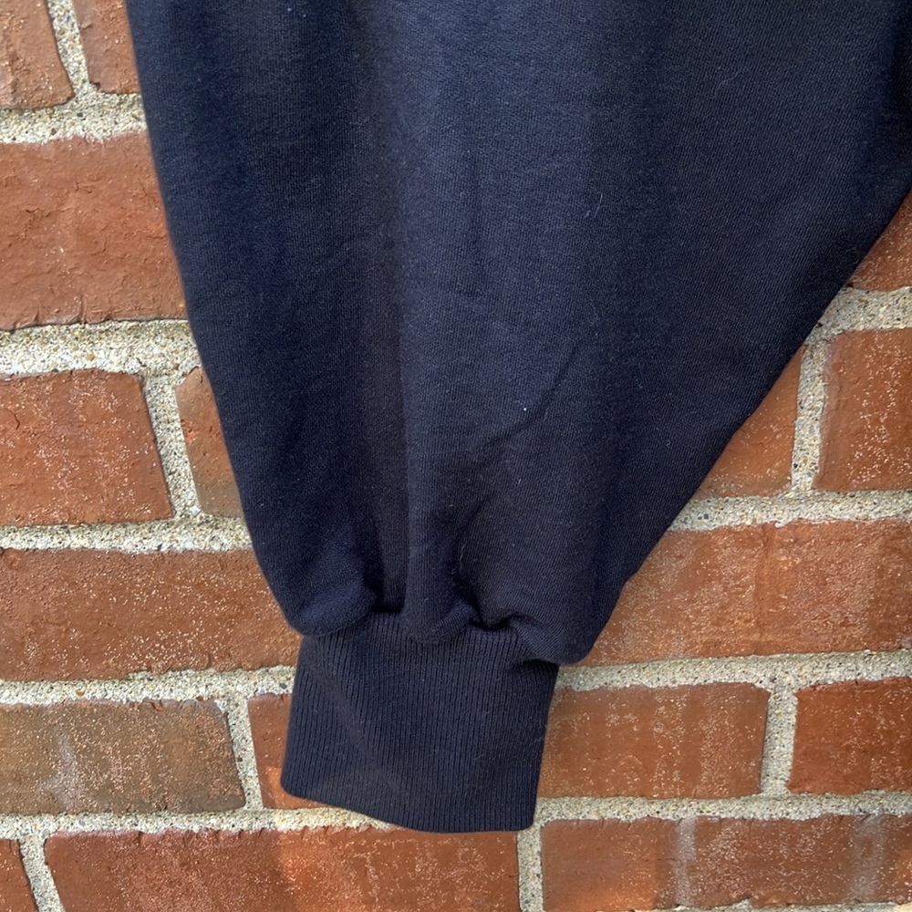 NWT sz 2X Nike Yoga black crop long sleeve v neck sweatshirt - Picture 4 of 6